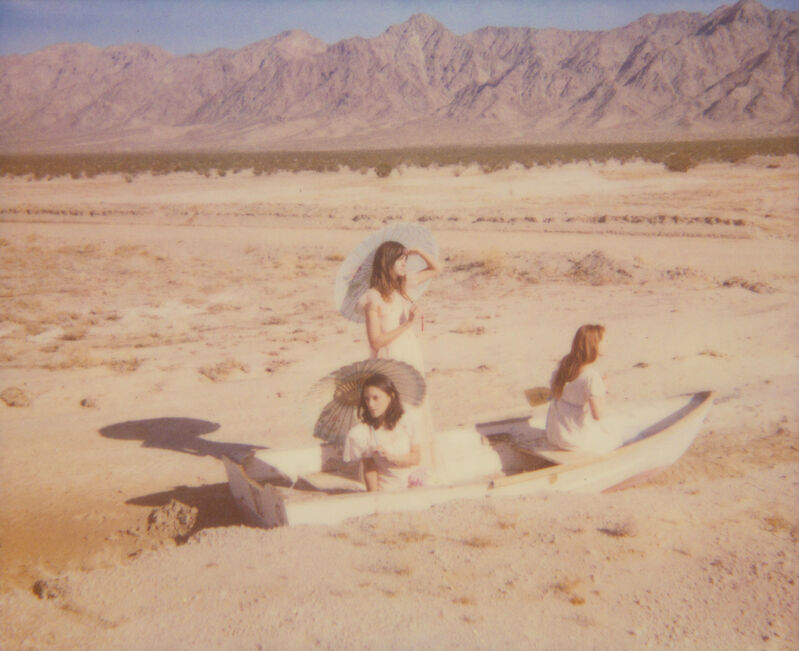 Stefanie Schneider, ‘Dream Scene on Salt Lake  (29 Palms, CA)’, 2007, Photography, Analog C-Print, hand-printed by the artist on Fuji Crystal Archive Paper, based on a Polaroid, mounted on Aluminum with matte UV-Protection, Instantdreams