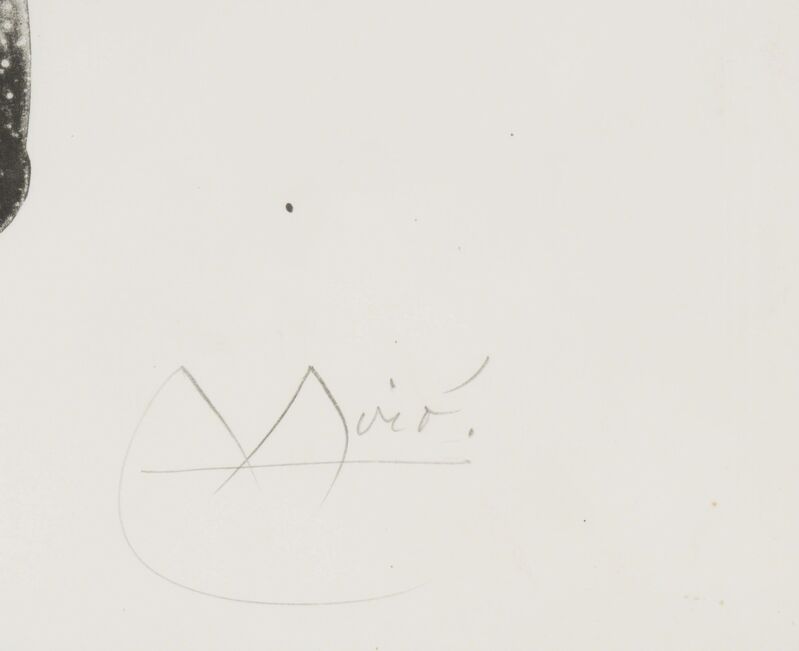 Joan Miró, ‘El Pajaro Honda’, 1965, Print, Lithograph on Rives BFK paper, Heritage Auctions