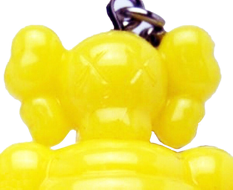 KAWS, ‘'Chum' (yellow) Art Figure Keychain’, 2009, Ephemera or Merchandise, Collectible painted vinyl art figure keychain., Signari Gallery