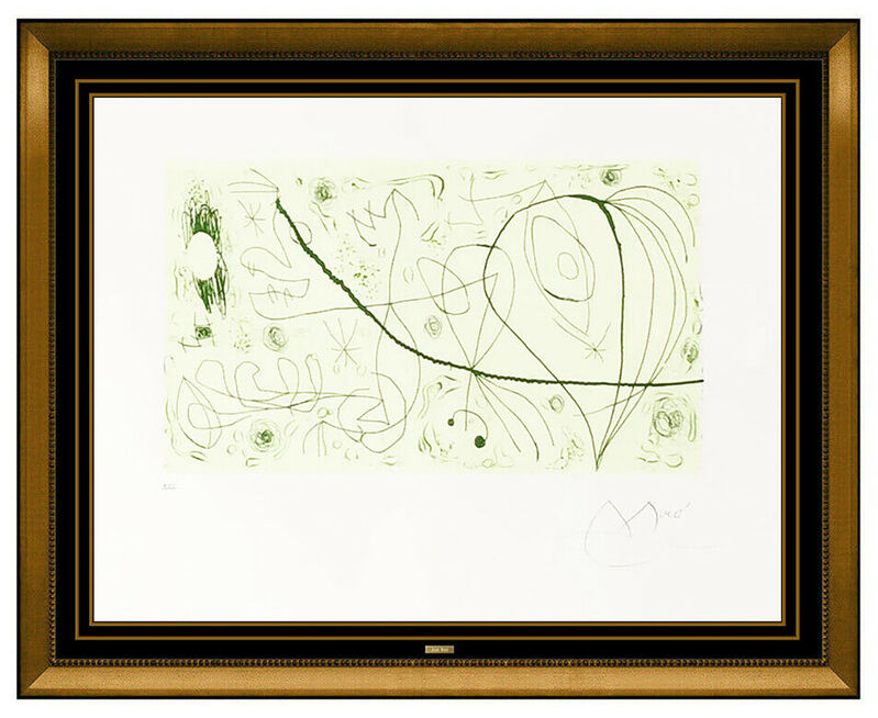 Joan Miró, ‘Picasso I Els Reventos’, 1973, Print, Etching and Aquatint, Original Art Broker