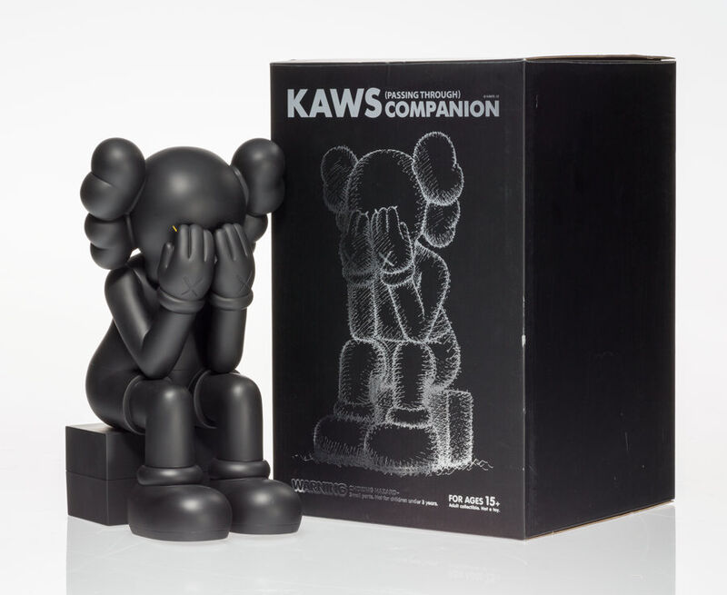 KAWS, ‘Passing Through Companion (Black)’, 2013, Other, Painted cast vinyl, Heritage Auctions