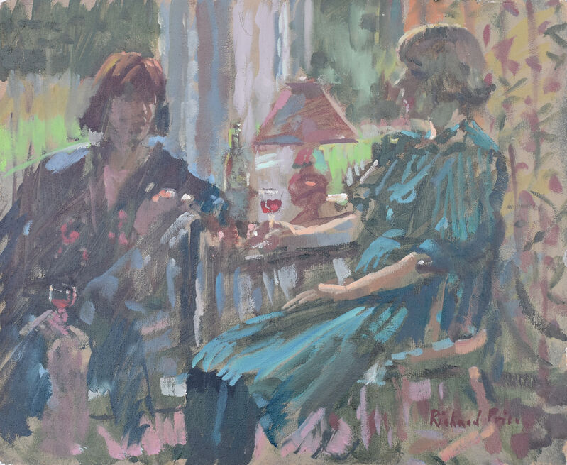 Richard Price, ‘Sherry Time (The Hurlingham Club)’, Undated, Painting, Oil on Board, Floren Gallery