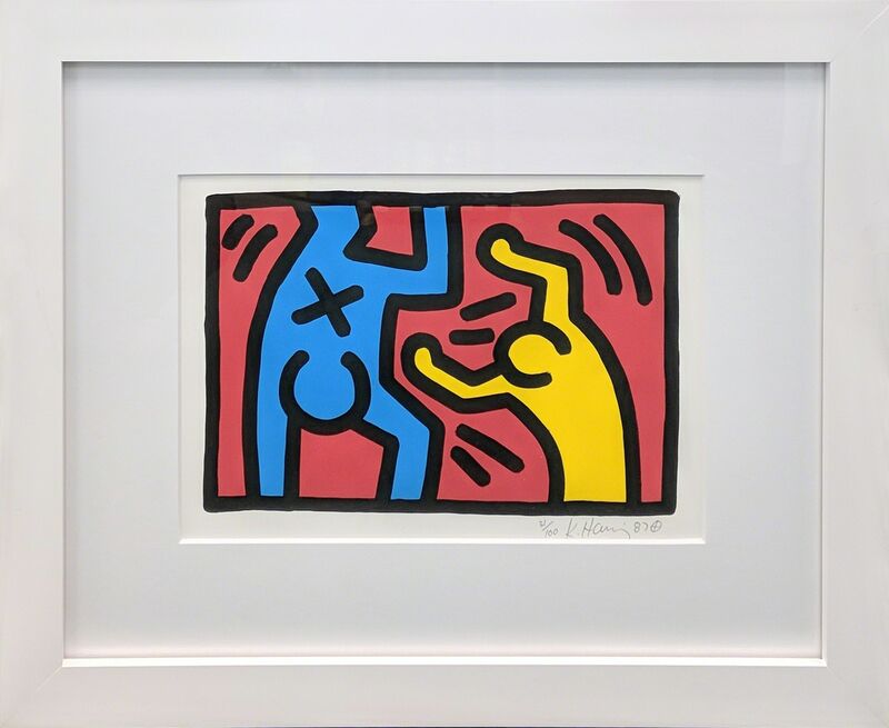 Keith Haring, ‘UNTITLED (D)’, 1987, Print, LITHOGRAPH, Gallery Art