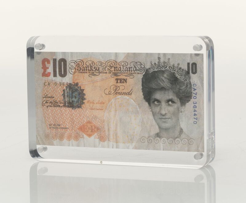 Banksy, ‘10 GBP Note’, 2005, Print, Offset lithograph in colors on paper, Heritage Auctions