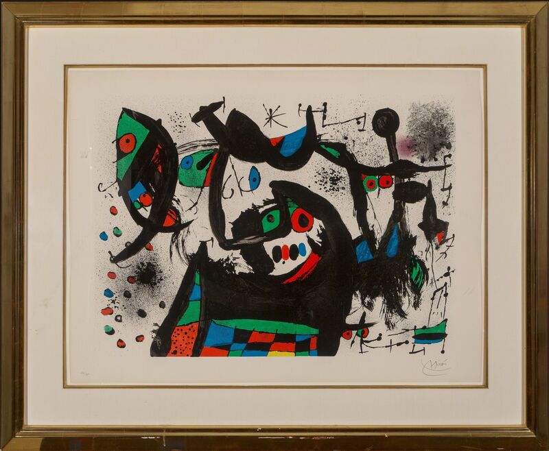 Joan Miró, ‘Hommage à Joan Prats’, 1971, Print, Lithograph in colors on wove paper, Heritage Auctions