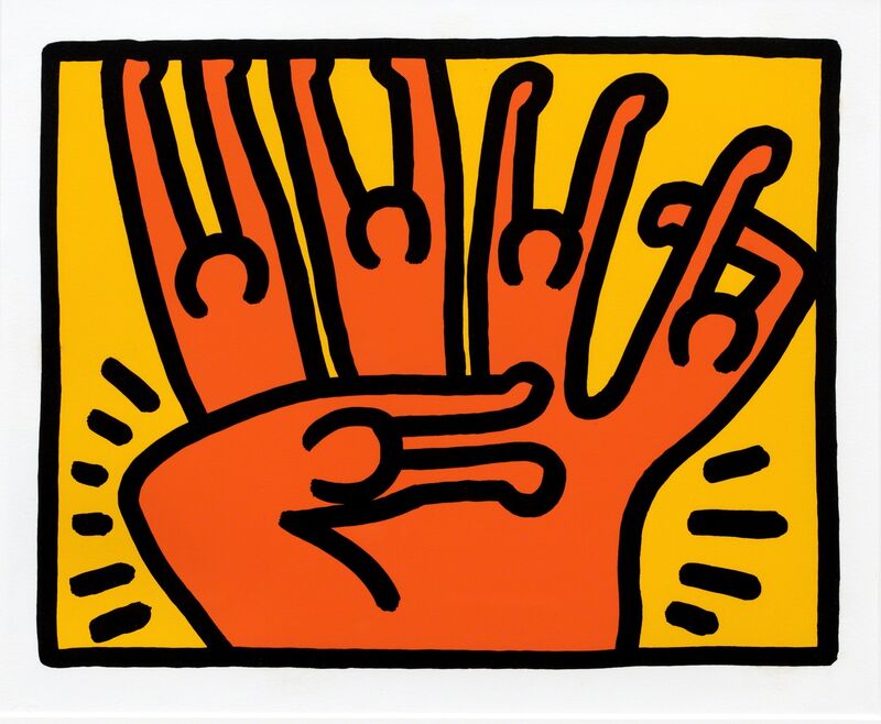 Keith Haring, ‘Pop Shop VI, planche 3 ’, 1989, Print, Eternity Gallery