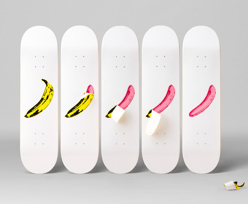 Andy Warhol, ‘Banana Skate Deck’, 2019, Other, 7-ply Grade A Canadian Maple wood, MOCA
