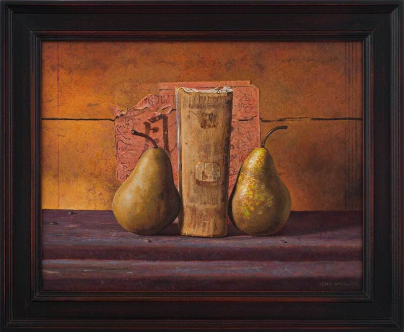 John Whalley, ‘Bookends’, 2019, Painting, Oil on panel, Vose Galleries