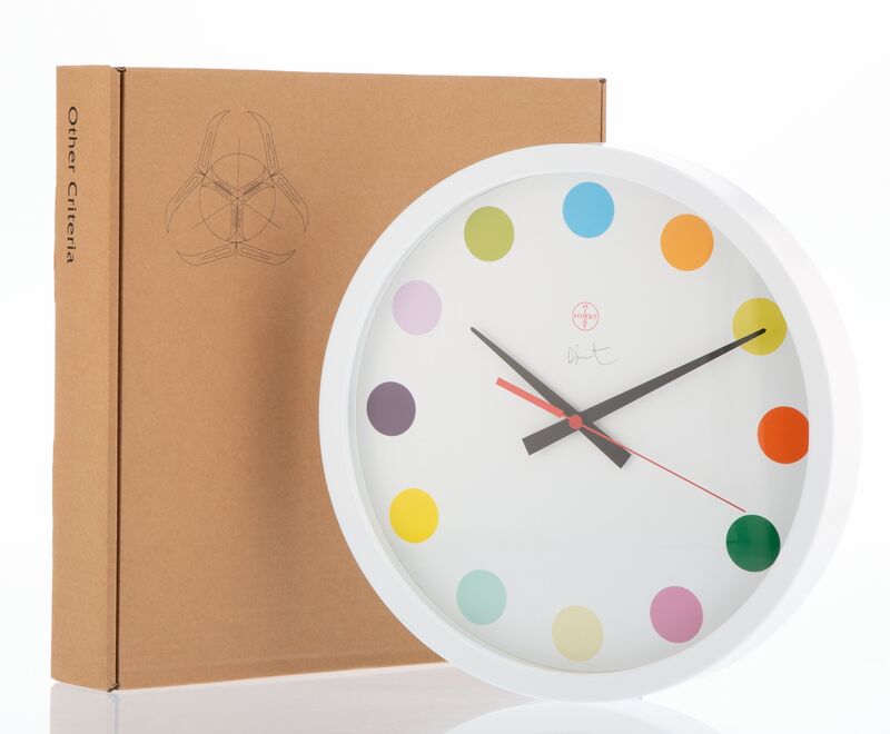 Damien Hirst, ‘Spot Clock’, 2009, Ephemera or Merchandise, Metal and glass wall clock, Heritage Auctions