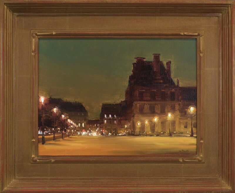 Jesse Powell, ‘Paris, The Louvre’, 2018, Painting, Oil on Linen, ARCADIA CONTEMPORARY