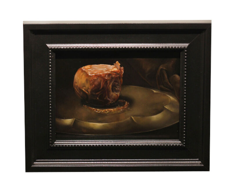 Rachel Bess, ‘Rotting Apple, Prone’, 2015, Painting, Oil on panel, Lisa Sette Gallery