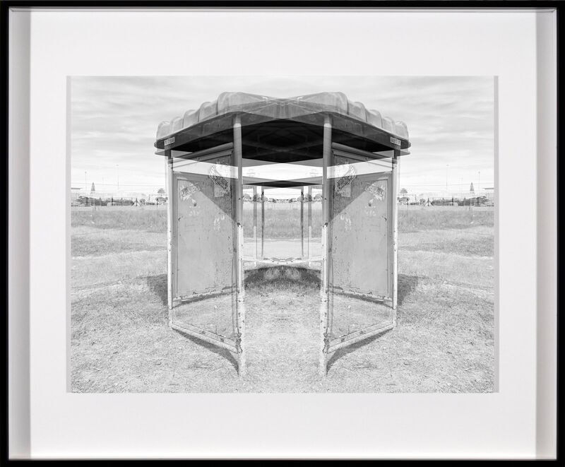 Alastair Whitton, ‘Bus Shelter II, Bonteheuwel’, 2019, Photography, Gelatin silver print, Barnard
