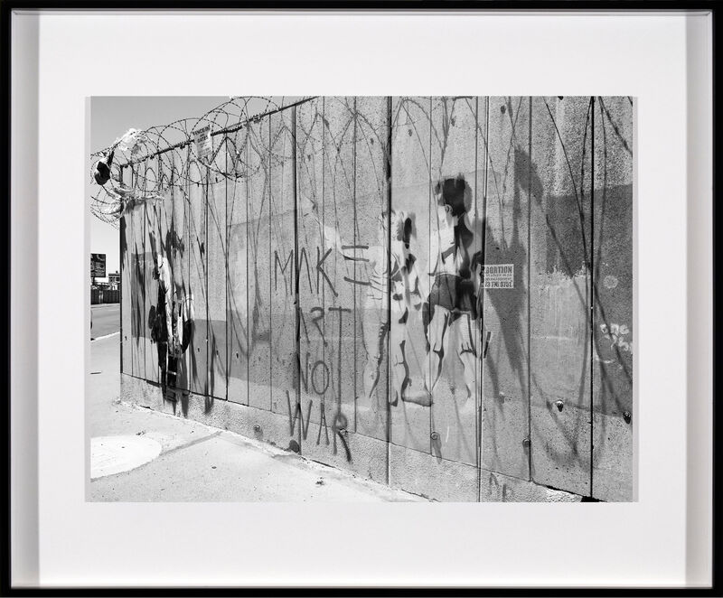 Alastair Whitton, ‘Wall (Make Art Not War)’, 2013 -2019, Photography, Gelatin silver print, Barnard
