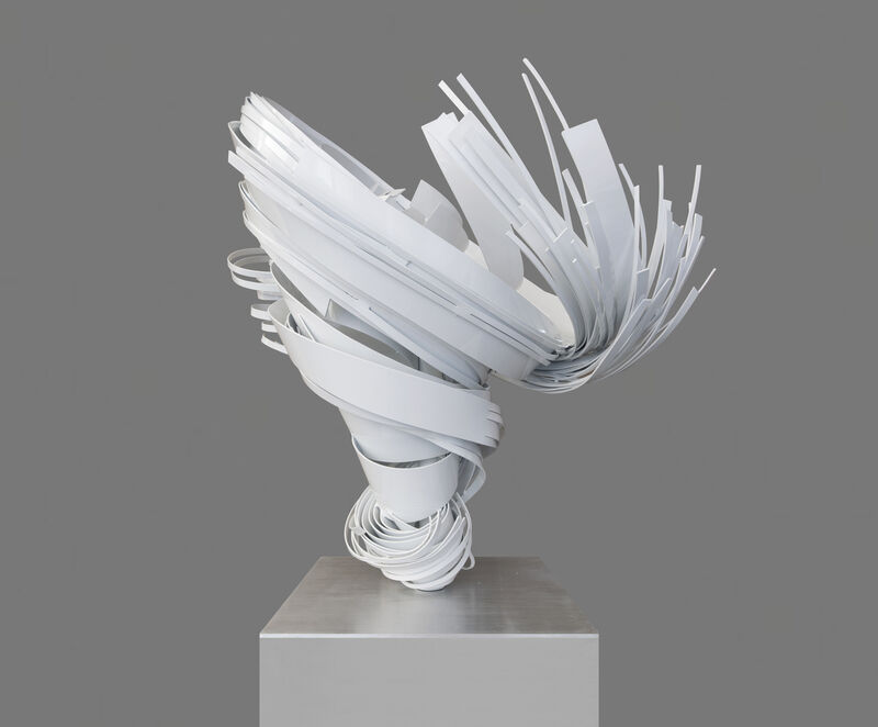 Alice Aycock, ‘Small Twist’, 2013/2016, Sculpture, White powder coated aluminum, Marlborough New York