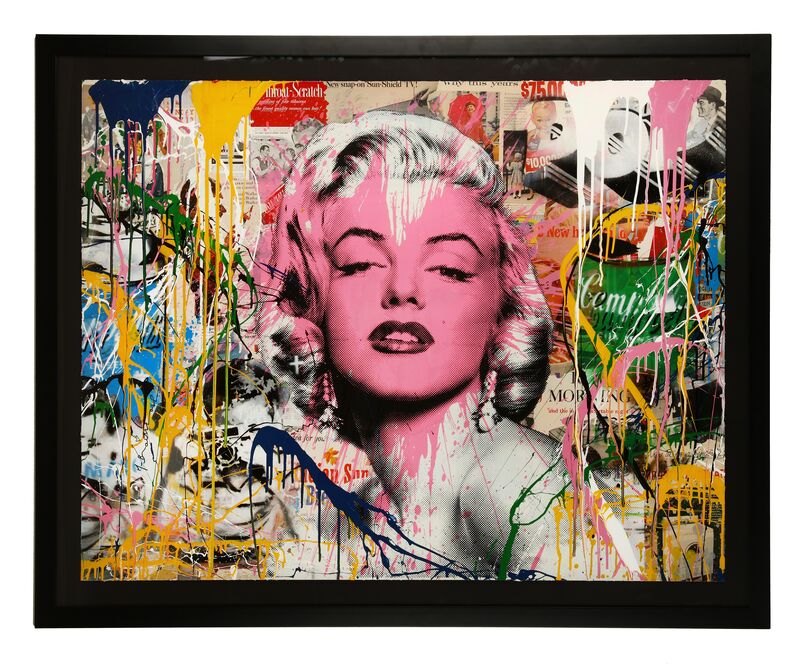 Mr. Brainwash, ‘My Heart Is Yours’, Drawing, Collage or other Work on Paper, Spraypaint and mixed media on card, Chiswick Auctions