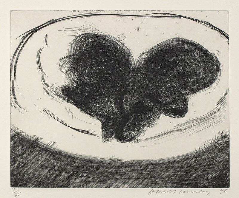 David Hockney, ‘Dog Etching No. 1, from Dog Wall’, 1998, Print, Etching, on Somerset paper, with full margins., Phillips