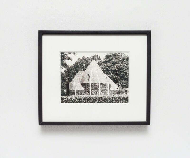 Gordon Matta-Clark, ‘Sliced Brick Building’, 1977, Photography, Black and white photograph with cuts, Rhona Hoffman Gallery