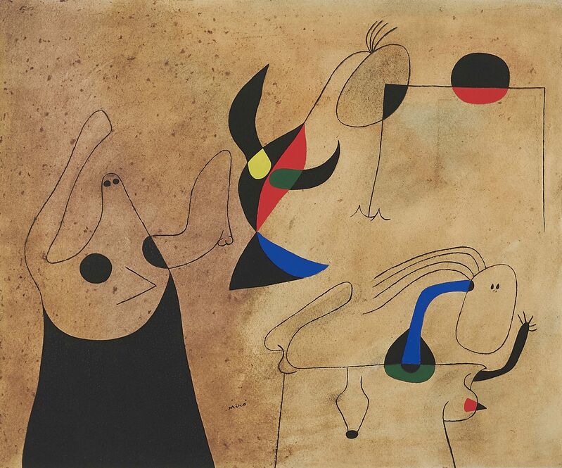 Joan Miró, ‘From: Constellations’, 1959, Print, Pochoir on laid paper, Van Ham