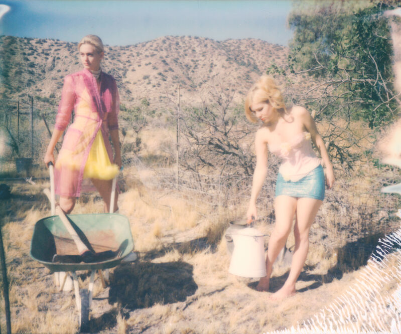Stefanie Schneider, ‘Preppers (Heavenly Falls) ’, 2016, Photography, Digital C-Print based on a Polaroid, not mounted, Instantdreams