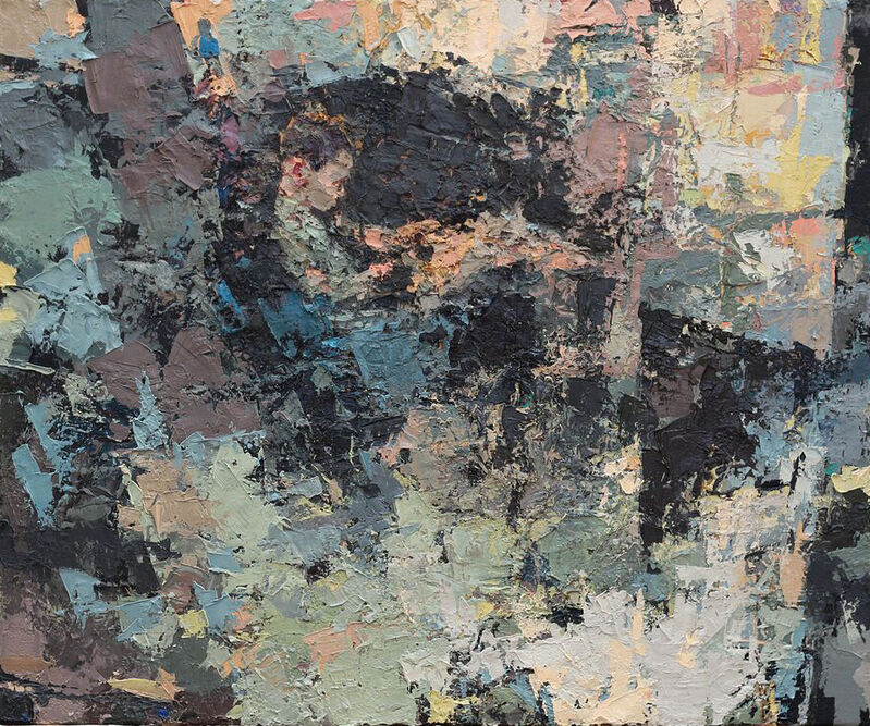 Joshua Meyer, ‘Inside the uproar’, 2015, Painting, Oil on canvas, Rice Polak Gallery