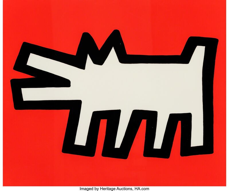 Keith Haring, ‘Untitled, from Icons’, 1990, Print, Silkscreen in colors with embossing on Arches Cover paper, Heritage Auctions