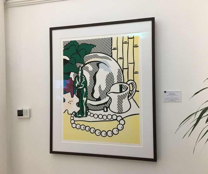 Roy Lichtenstein, ‘Still Life with Figurine ’, 1974, Print, Lithograph & Screeprint on Rives BFK paper, Colley Ison Gallery