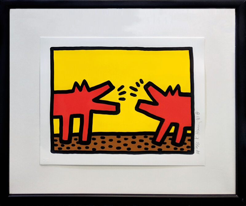 Keith Haring, ‘POP SHOP IV (2)’, 1989, Print, SCREENPRINT, Gallery Art