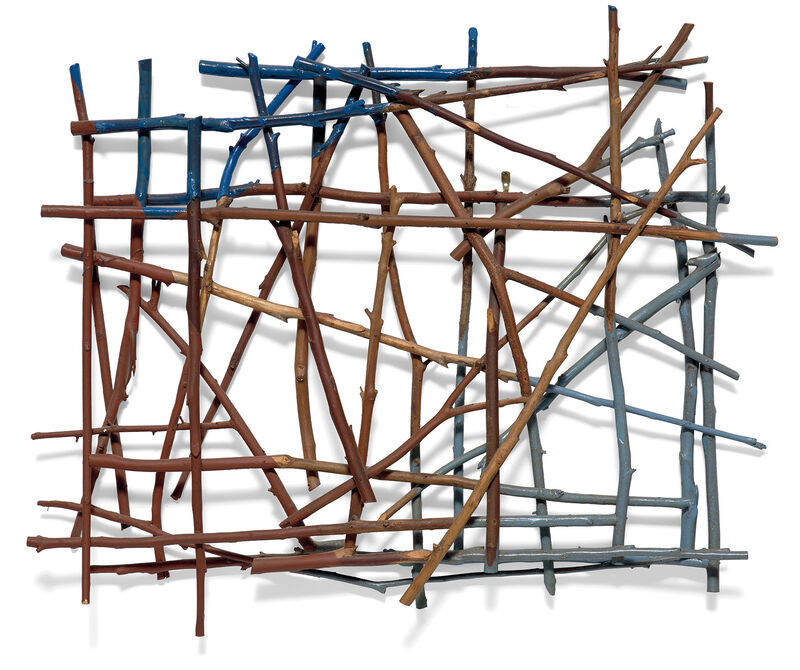 Charles Arnoldi, ‘Untitled’, 1975, Installation, Oil on tree branches and nails, Phillips