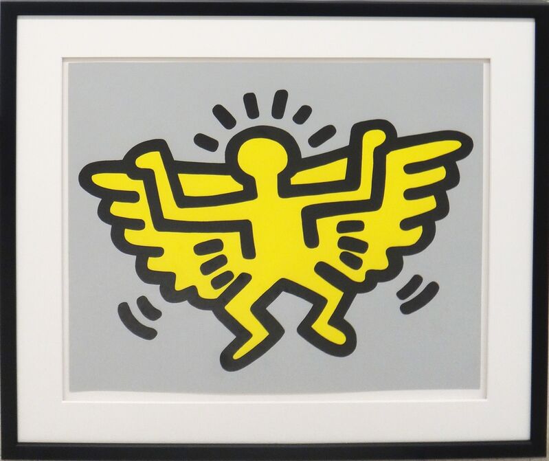 Keith Haring, ‘Icons (Angel)’, 1990, Print, Silkscreen, Soho Contemporary Art