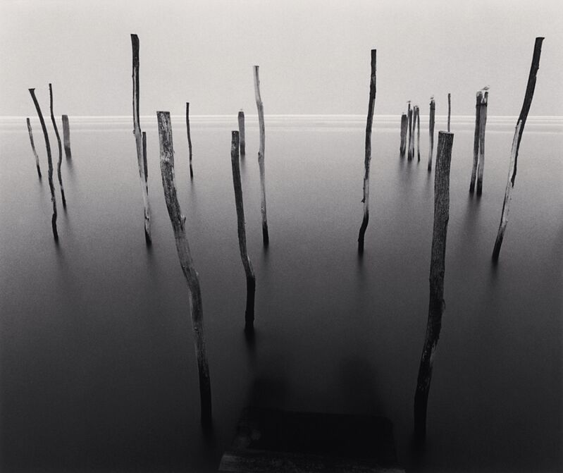 Michael Kenna, ‘Docking Poles, Venice, Italy’, 1980, Photography, Gelatin silver print on baryta paper, Galleria 13