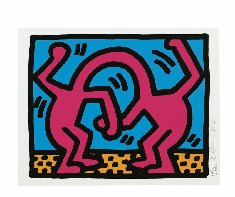 Keith Haring, ‘Pop Shop II’, 1988, Print, The complete set of four screenprints in colors, on wove paper, Christie's