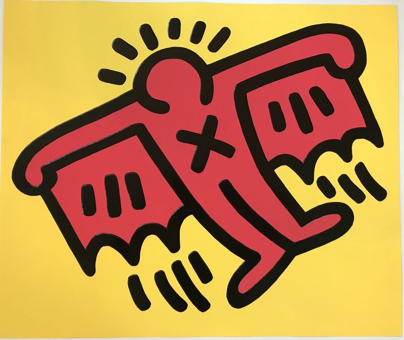Keith Haring, ‘Icon #4’, 1990, Print, Silkscreen on embossed Arches cover paper, Vertu Fine Art