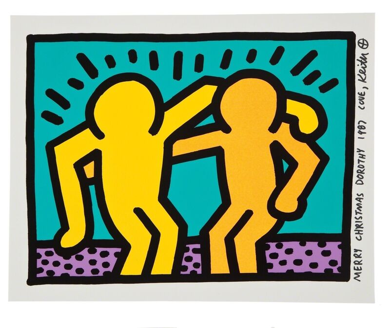 Keith Haring, ‘Pop Shop I (Littmann p.82)’, 1987, Print, Screenprint in colours, Forum Auctions