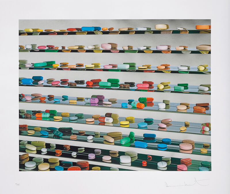 Damien Hirst, ‘Utopia’, 2012, Print, Inkjet, glaze, and foilblock print in colours, on Hahnemühle Photo Rag Satin paper, with full margins., Phillips