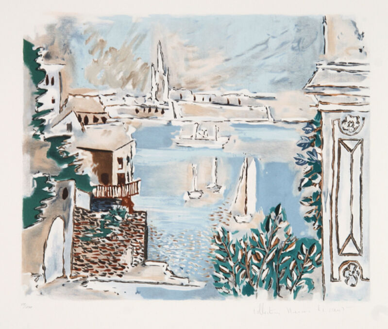 Pablo Picasso, ‘Paysage de Dinard, 1922’, 1979-1982, Print, Lithograph on Arches paper, RoGallery