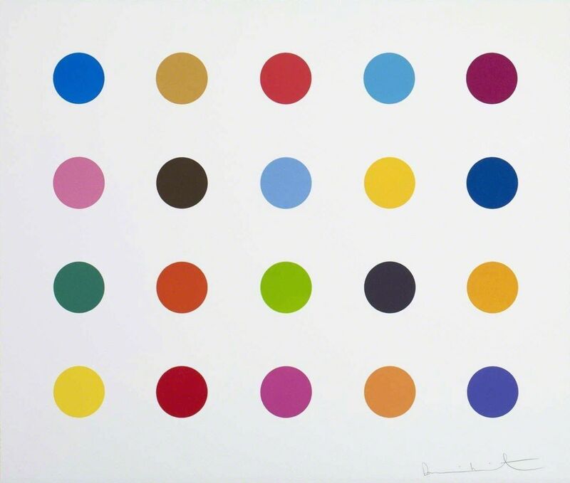 Damien Hirst, ‘Esculetin’, 2012, Print, Color Woodcut on 410 GSM Somerset White Paper, Avant Gallery