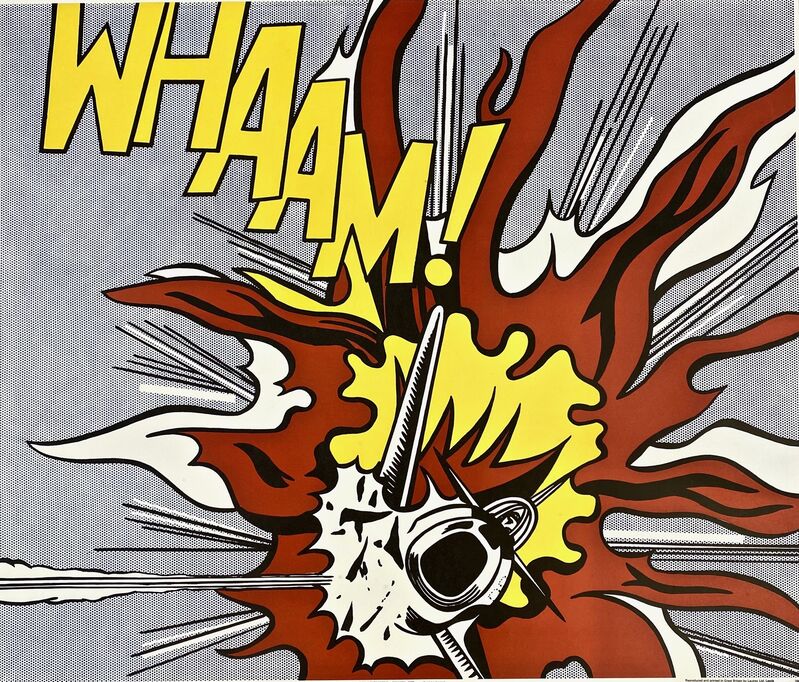 Roy Lichtenstein, ‘Whaam! (diptych)’, 1988, Posters, Two offset lithographs in colors, on wove paper, with full margins, Artsy x Capsule Auctions