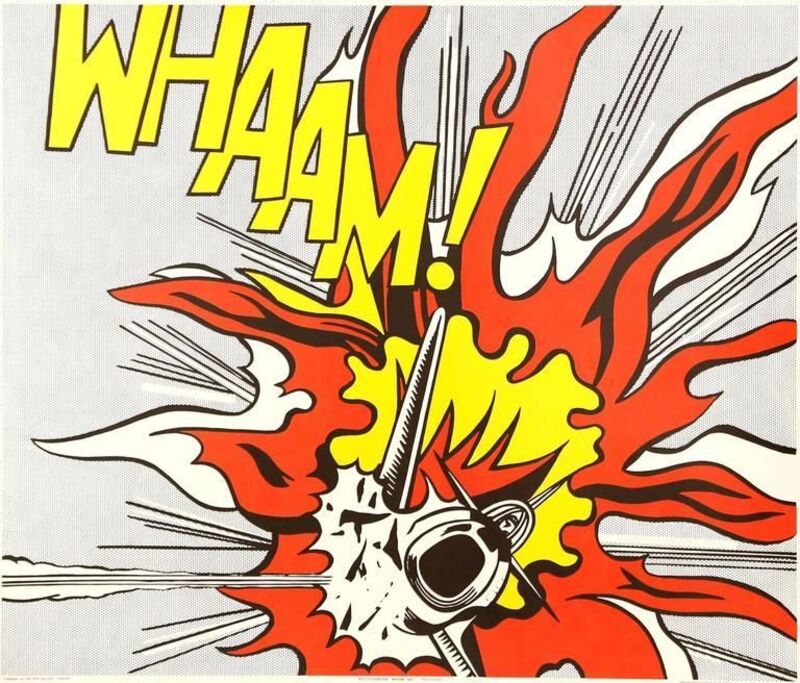 Roy Lichtenstein, ‘Whaam!’, 1968, Print, Offset lithograph on paper, Samhart Gallery