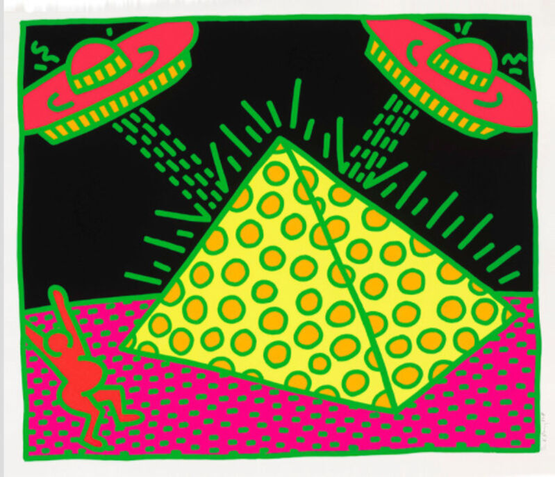 Keith Haring, ‘Untitled (Fertility #2)’, 1983, Print, Screenprint, ARUSHI