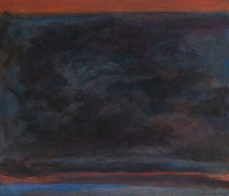 Jon Schueler, ‘A Memory of the Sound of Sleat’, 1963, Painting, Oil on canvas, Waterhouse & Dodd