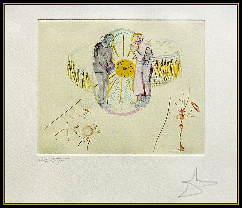 Salvador Dalí, ‘One's Identity’, 1979, Print, Color Etching, Original Art Broker