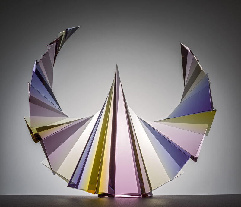 Račková & David Suchopárek (IRDS), ‘Flying’, 2017, Sculpture, Cut Glass, HABATAT