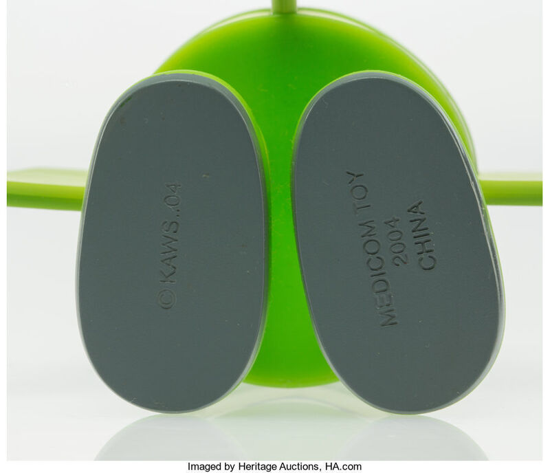 KAWS, ‘Blitz (Green)’, 2004, Sculpture, Painted cast vinyl, Heritage Auctions