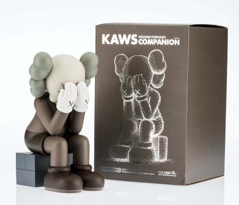 KAWS, ‘Companion- Passing Through (Brown)’, 2013, Sculpture, Painted cast vinyl, Heritage Auctions