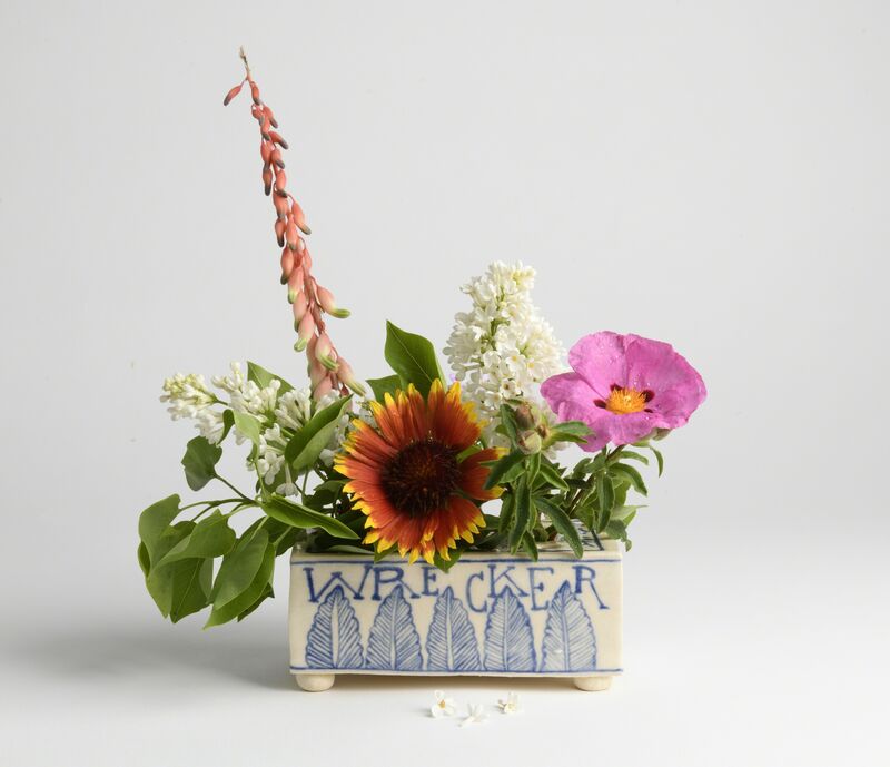 Elyse Pignolet, ‘Home Maker / Home Wrecker’, 2019, Sculpture, Ceramic Vase with Glazes, Koplin Del Rio
