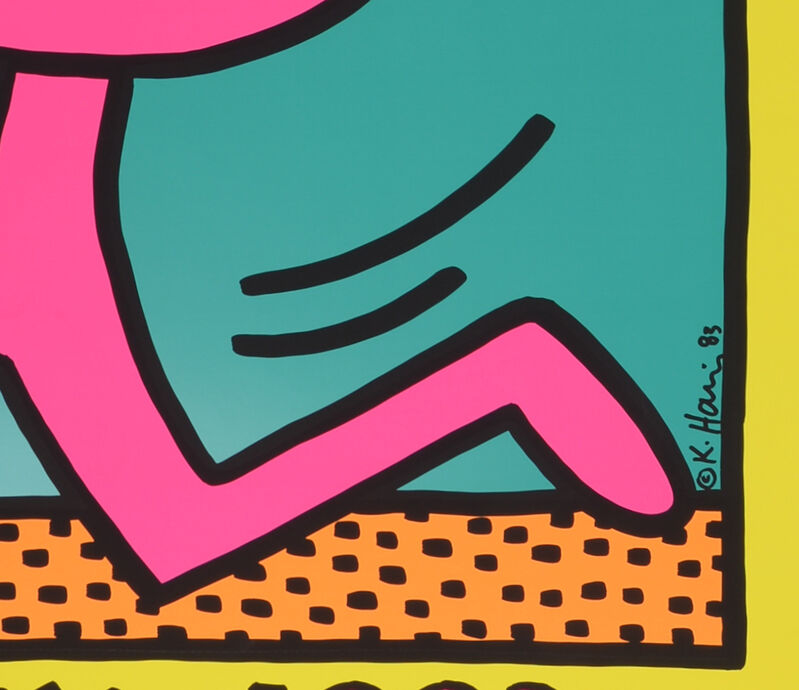 Keith Haring, ‘Montreux Jazz Festival, 1983’, 1983, Posters, Original screen-print poster, NCAG