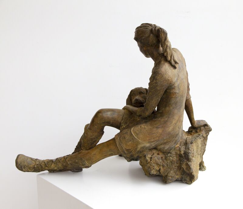 Eléonore de Moffarts, ‘Huntress’, 2018, Sculpture, Bronze, Art Center Horus