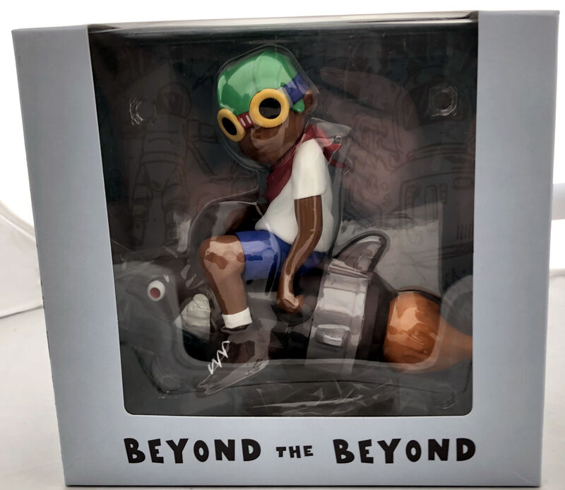 Hebru Brantley, ‘ Hebru Brantley Flyboy (Beyond the Beyond) ’, 2018, Sculpture, Vinyl, Cast Resin, Lot 180 Gallery
