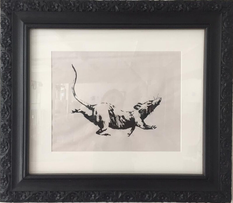 Banksy, ‘Rat’, 2019, Print, Screenprint on 50gsm paper, published by Pictures on Walls, London, on wove paper., Area Consulting