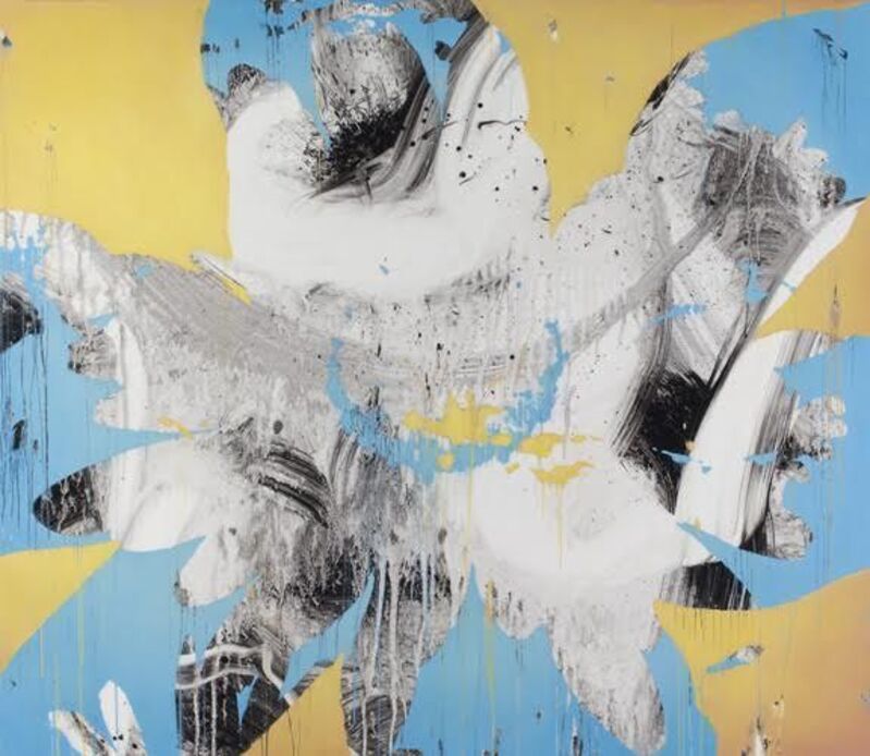 Jeff Muhs, ‘Cracking the Flower Code’, Painting, Cheryl Hazan Gallery